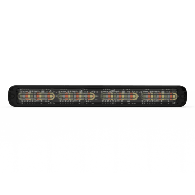Luz auxiliar Giga Thin 11¨ Quadcolor Rojo/Azul/Ambar/Blanco 48 LED Con funcionalidad de director de tráfico | CD3804RBAW