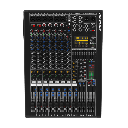 Consola de Mezcla Analógica | 8 Canales | 6 Entradas Mic/Línea | 12 Salidas | DSP Efectos | USB Media | Bluetooth | Montaje en Rack | DS-QAPMCR8-A