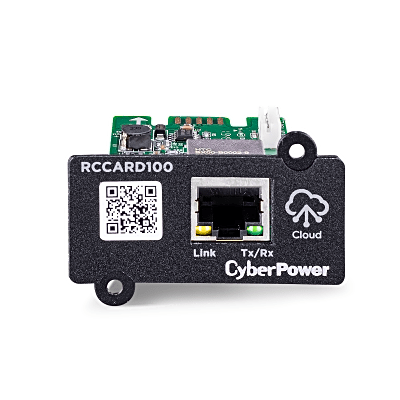 Tarjeta de Monitoreo Remoto para UPS CyberPower Modelos PR, OL, OR  y PDUs con Tarjeta de Expansión | RCCARD100