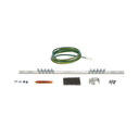 Kit de Puesta a Tierra con Jumper 6 AWG RGREJ696Y y Barra de Conexiones de 20 Orificios RGRB19U, para Rack de 19in | RGRKCBNJY
