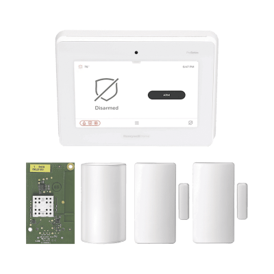 Kit de Panel de Alarma PROA7FA con Pantalla Touch de 7" / Módulo WiFi + Z-Wave / Sensor PIR / 2 Contactos Magnéticos | PROA7FAWPM