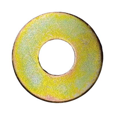 Arandela plana de 1/2" (12.7 mm) con acabado Tropicalizado, Es Ideal Para Utilizarse al Exterior o Zonas Húmedas | CH-ARD-PL-12TR