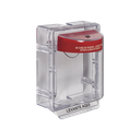 Cubierta Protectora Serie Stopper II® De Policarbonato, Con Bocina, Espaciador Transparente, Etiqueta en Español | STI-1130-ES