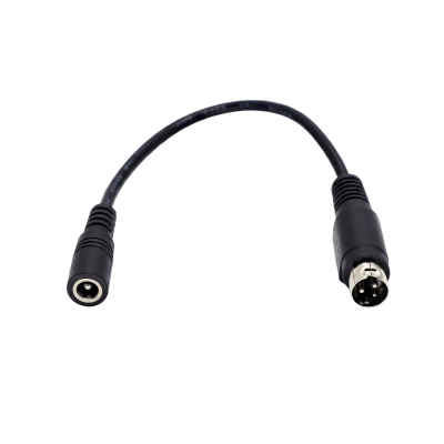 Adaptador de Corriente DC Jack 5.5mm x 2.1mm a Mini-DIN de 3 Pines | PL3DIN