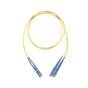 Jumper de Fibra Optica Monomodo 9/125 OS2, LC-SC Duplex, OFNR (Riser), Color Amarillo, 5 Metros (16.40 Pies) | F92ERLNSNSNM005
