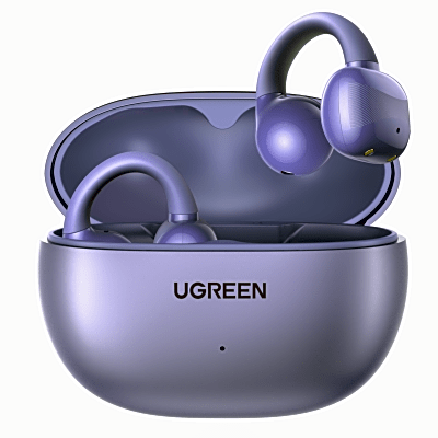 Auriculares Inalámbricos HiTune S3 True Wireless | Bluetooth 5.4 | Autonomía 7.5 Horas + 30 Horas con Estuche | Carga USB-C | Codecs AAC-SBC | IPX4 Resistencia al Agua | Color Morado | 55430