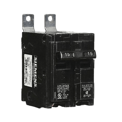 Interruptor automático atornillable tipo BL 2 polos, 15 amp. | B215