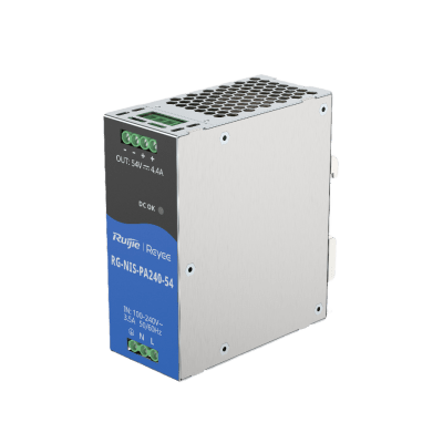 Fuente de Alimentación AC/DC 240W DIN-RAIL para Switch Industrial | RG-NIS-PA240-54