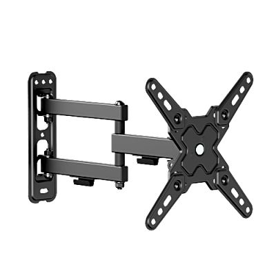 Soporte de Pared Articulado para Pantallas o Monitores | Compatibilidad VESA 75x75 - 200x200 / Hasta 43 Pulgadas | Capacidad Máxima de Carga 20 kg | Fabricado en Acero | LDA40-223