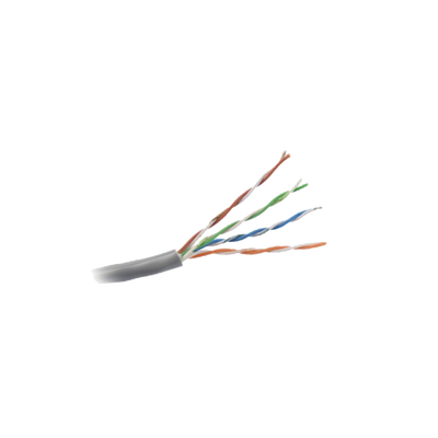 Bobina de Cable de 305 Metros (1000 Pies) UTP Cat5e / Color Gris / UL, CM, Probado a 350 Mhz / Para Aplicaciones de CCTV, Redes de Datos, IP Megapixel, Control RS485 | 6330-1109/1000
