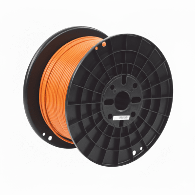 Bobina de Cable UTP de 4 Pares, Vari-MaTriX HD, Cat6A, 23 AWG, CMR (Riser), Color Naranja, 305 Metros (1000 Pies) | PUR6AHD04OR-G