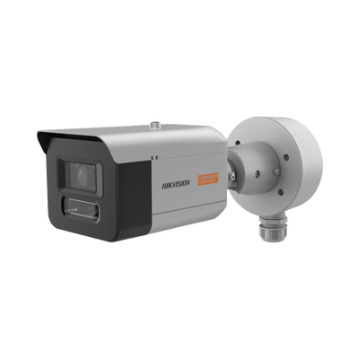 Bala IP 4 Megapixel / Lente 2.8 mm / Polimero Anticorrosivo (Ideal para Zonas Costeras o Alta Salinidad) / ColorVu / 40 Metros Luz Blanca / WDR 120 dB / Exterior IP68 / ONVIF / C5-M / NEMA 4X | DS-2XC3T46G0H-LISU(PA)