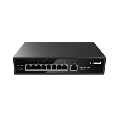 Switch PoE de 2 Hilos para telefonos Fanvil X303-2 , 8 puertos RJ11 | PN8