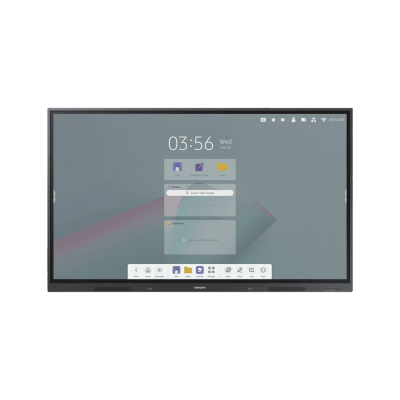 Pantalla Touch 4K Interactivo de 86" con Lápiz Táctil. WIFI,  Puertos USB/RS232/LAN/HDMI/DP, Compatible VESA | WA86F