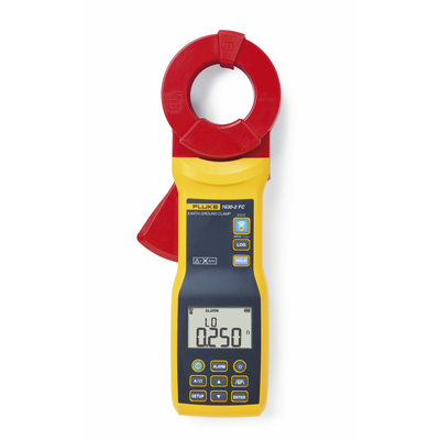 Medidor de Resistencia a Tierra y Corriente de Fuga de Gancho (Terrómetro),  Conexión Fluke Connect. CAT III y CAT IV, Tensión Máxima a Tierra 1000V. Con Certificado de Calibración. Excede a modelos Megger | FLUKE-1630-2FC/CAL