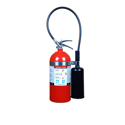 Extintor de Bióxidos de Carbono Capacidad 10 libras | UL EX26671 | CO10LB