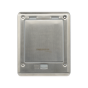 Caja de Piso con Contacto Eléctrico (Duplex), Resistente al Agua, IP66 (Con Tapa Cerrada) (11000-53201) | TH-MCRA