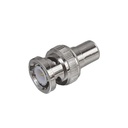Adaptador en Línea para 75 Ohm, de Conector BNC Macho a RCA Hembra en Aplicaciones de Audio-Video para Cámaras, Monitores y DVR's. | TT-RG-02