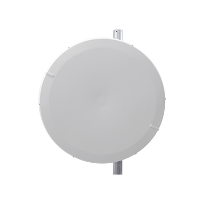 Antena Direccional de Alto Rendimiento/ Parábola profunda para mayor aislamiento al ruido / 29 ± 1 dBi / 4.9 - 6.4 GHz / Conectores N-Hembra / Fácil Montaje y Soporte de acero inoxidable / Radomo Incluido | JRC-29DD-MIMO
