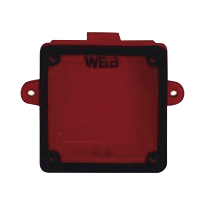 Caja de Montaje Resistente a la Intemperie para campanas System Sensor | WBB