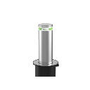 Bolardo Automático de Seguridad / Hidráulico / 219 mm Diámetro / Elevación 600 mm (23.6 in) / 4 Segundos Operación / IP68 / Control Remoto 100 m (328 ft) / LED Integrado | BOL2219A