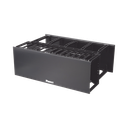 Organizador de Cables Horizontal NetManager de Alta Densidad, Doble (Frontal y Posterior), Para Rack de 19in, 4UR | NM4