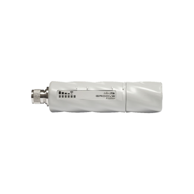 (GrooveA 52 ac) Punto de Acceso y CPE en 2.4 o 5 GHz  802.11 a/b/g/n/ac conectorizado, "Incluye Antena Omnidireccional" | RBGROOVEGA-52HPACN