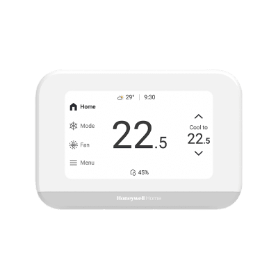Termostato Inteligente ElitePRO S900 / Pantalla Táctil 4.3 pulgadas / Control WiFi-Bluetooth-Matter / Sensor de Humedad / Hasta 3H/2C Bomba de Calor / Certificación ENERGY STAR / Diseño Elegante Blanco o Negro | THX900W1