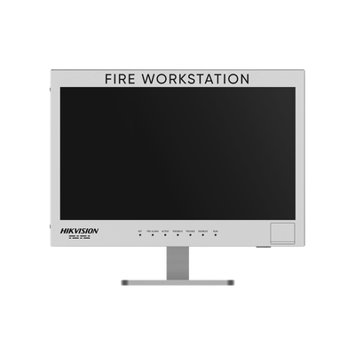 (HikFire) Estación de Trabajo con Doble Tarjeta de Red / Pantalla LCD de Grado Industrial / Interfaz RS-232 y RS-485 | HK-TX-1400