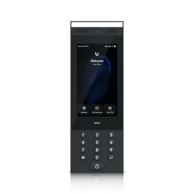 G3 Intercom Videoportero IP Interior/Exterior para Gestión de Accesos Residenciales y Comerciales, con Cámara Integrada, Pantalla Táctil de 7" y Soporte para NFC y Desbloqueo Móvil | UA-G3-INTERCOM