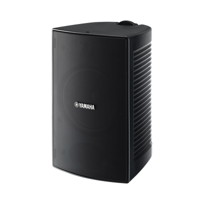 Altavoz de Montaje en Pared | 2 vias | Woofer 6.5" | Tweeter 1" | IPX3 | 8 ohms | 70/100V | Color Negro | Par | VS6