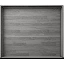 Puerta de Garage de Alta Calidad / Estilo Americano / Acabado Laminado PREMIUM / Color Gris / 10x9 Pies. | APDOOR-109CF