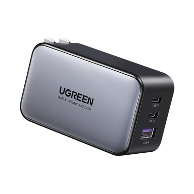 Cargador de 65W serie Nexode | 3 Puertos de Carga Rápida | 2 USB-C | 1 USB-A | Tecnología GaN II | Power Delivery 3.0 | Quick Charge 4.0 | Chip Confiable y Carga Inteligente | Optimiza la Experiencia de Carga | Carcasa Ignifuga | 10334