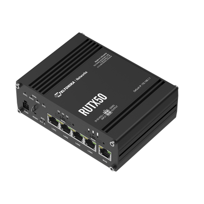 Router Industrial 5G 3.3Gbps, Doble SIM , Doble banda 802.3ac Wave2 | RUTX50