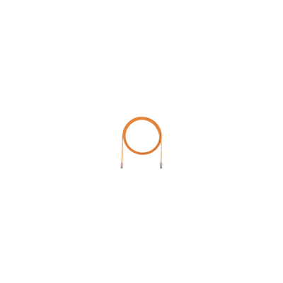 Cable de Parcheo TX6, UTP Cat6, Diámetro Reducido (28AWG), Color Naranja, 7.62 Metros (25 Pies) | UTP28SP25OR
