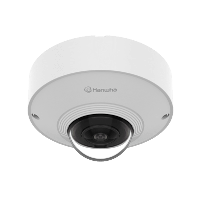 Cámara Fisheye AI 12MP / 1/1.6" CMOS / Lente Fijo 1.76 mm / WDR 120dB / IP66 IK10 NEMA4X / Detección de Personas y Vehículos / Compatible con H.265 H.264 MJPEG / PoE | QNF-C9010V