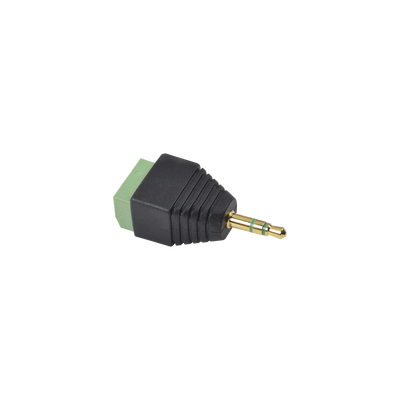 Adaptador para Audio y Video de 3.5 mm con Terminal Atornillable | JR58