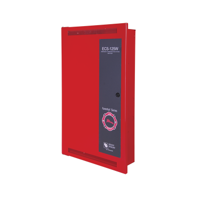 Amplificador Inteligente de 125 Watts para Sistema de Evacuación por Voz, con Fuente de Alimentación y Respaldo de Batería | ECS125W