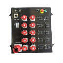 Controlador de Polipastos Eléctricos de Control Directo |10 Vías | Trifásico 110V AC cada una  60Hz | YS-CM-10