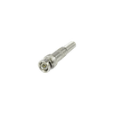 Conector BNC macho de 75 Ohm, con base de resorte para montar a presión cable coaxial RG-59/ Níquel/ Oro/ Teflón. | TT-RG-96