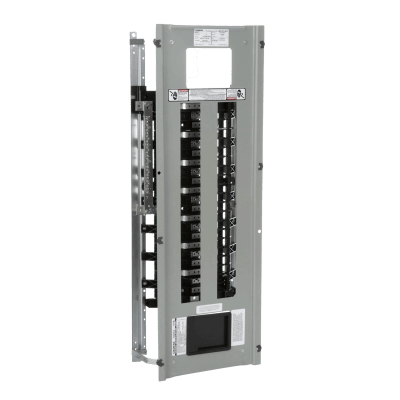 Interior de tablero P1, para montar interruptores BL/BQD, 250A, 3F, 4H, 220/127 ó 480/277 V c.a., 18 Circuitos, Barras de Aluminio | P1E18MC250AT