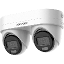 PanoVu Series / Lente Dual de 4 Megapixel / 2 Lentes Fijos de 2.8 mm / Recomendado para Pasillos o Esquinas / IP67 / IK10 / PoE / WDR 120 dB / Dual Light (30 mts IR + 30 Mts Luz Blanca) / Micrófono y Bocina Integrada / Micro SD / ACUSEEK | DS-2CD2343G2D-LIZ2UY/SL