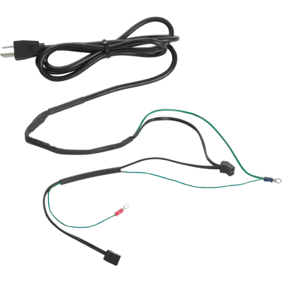 Fan Cord con Termostato Integrado / 1.8 m (5.9 ft) / 115V / 10A / Cobre / Negro / 2 Conectores para Ventiladores | ACORD2T