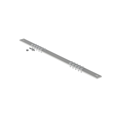 Barra de Conexión a Tierra, Para Rack de 19", Con 20 Orificios Para Conexión Rápida de Equipos, Incluye 20 Tornillos # 12-24 x 1/2" Instalados | RGRB19CN