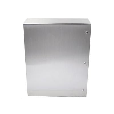 Gabinete de Acero Inoxidable IP66 Uso en Intemperie (800 x 1000 x 300 mm) con Placa Interna Galvanizada. | PST-8010030-INOX-B