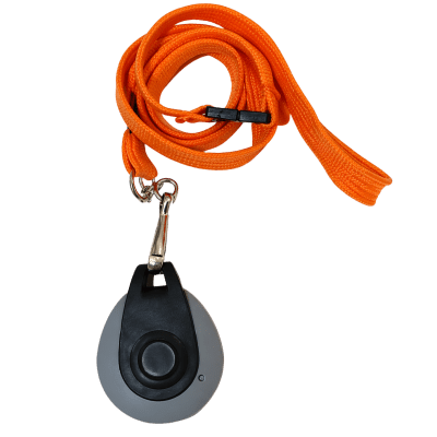 Colgante con Botón de Alarma Inalámbrico NX0130/B / Radio Frecuencia 868.30 MHz / Comunicación Bidireccional / Alcance 75 m / Batería CR2354 Duración 2-4 Años / IP65 / Indicador LED Bicolor / Anti-Estrangulamiento | NX0130/B