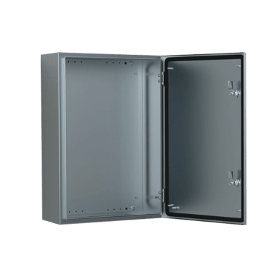 Gabinete de Acero Inoxidable 304L ASR IP66 800x800x300 mm / 2 Cerraduras / Montaje Placa 2 mm | ASR0808030