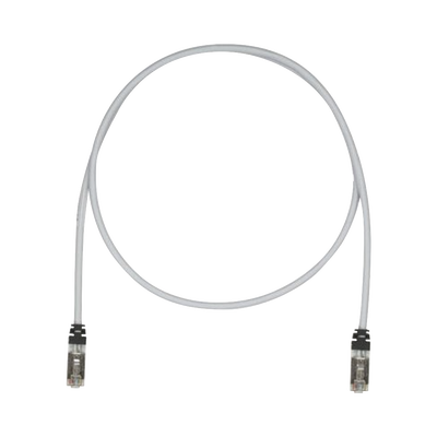 Patch Cord Cat6A, Blindado S/FTP, CM/LS0H, 3 Metros (9.84 Pies), Color Gris | STP6X3MIG