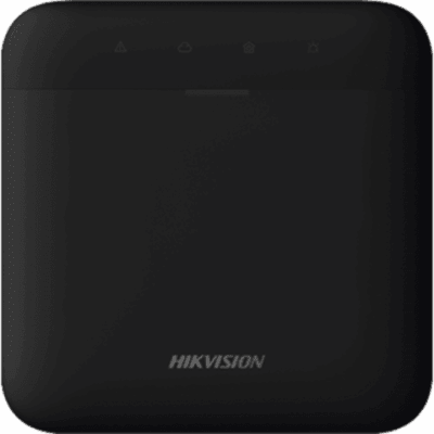(AX PRO) Panel de Alarma Inalámbrico de Hikvision / Color Negro / Soporta 96 Zonas / GSM 3G/4G, Wi-Fi y Ethernet / Incluye Batería de respaldo / Compatible con los Accesorios AX PRO. | DS-PWA96-M-WB/BLACK