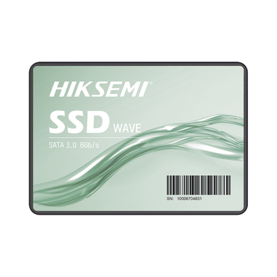 Unidad de Estado Sólido (SSD) 2 TB / 2.5" / SATA III 6 Gb/s / 3D NAND / 550 MB/s Lectura / 510 MB/s Escritura / Gaming y PC Trabajo Pesado | HS-SSD-WAVE(S)/2048G